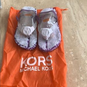 Michael Kors Sandals Toddler Girls Size 8